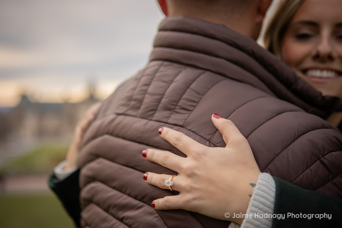 Engagement at The Biltmore House | Asheville Proposal Photographer