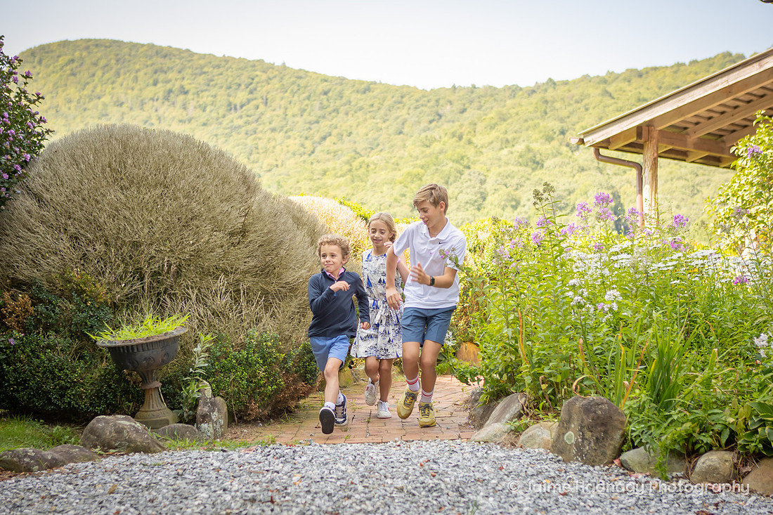 Vacation Family Photography at Rental Home | Asheville Photographer