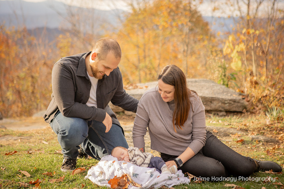 Newborn Photoshoot | Asheville Baby Photographer