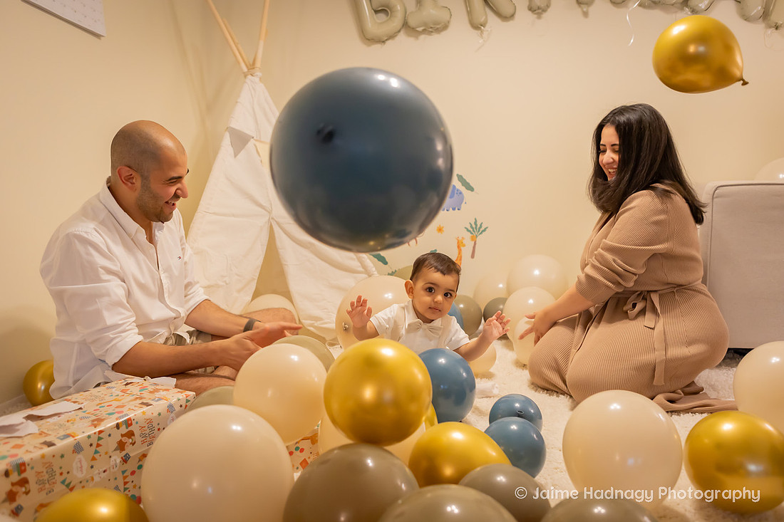 One Year Old Cake Smash Photoshoot | Asheville Baby Photographer