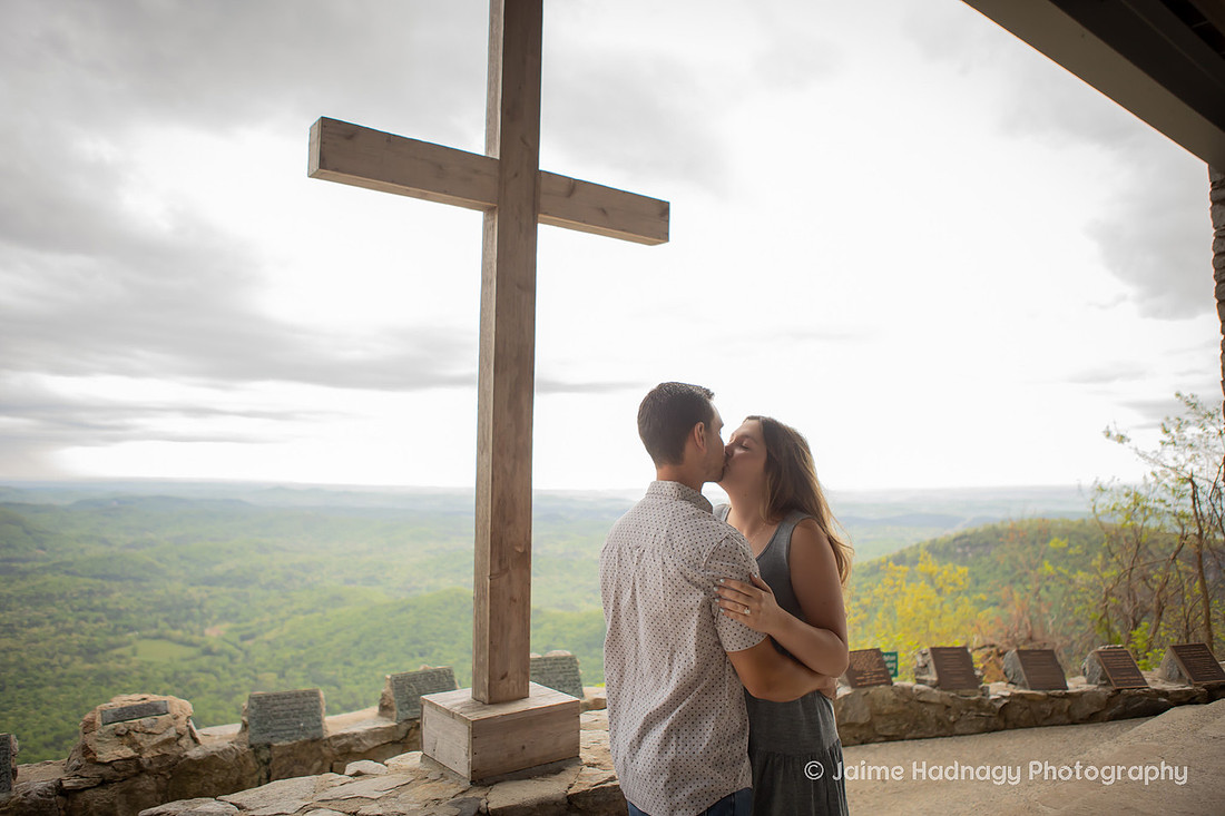 Propose to your girlfriend at Pretty Place Fred W. Symmes Chapel | Engagement Photographer