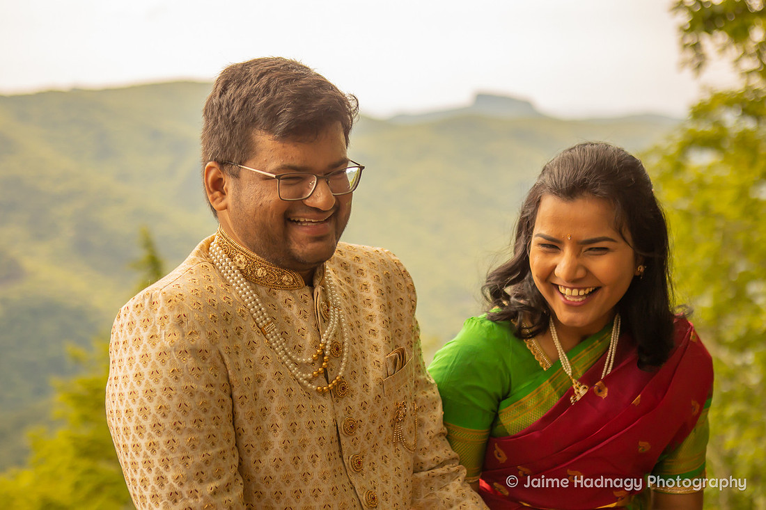 Indian Elopement Photos on The Blue Ridge Parkway