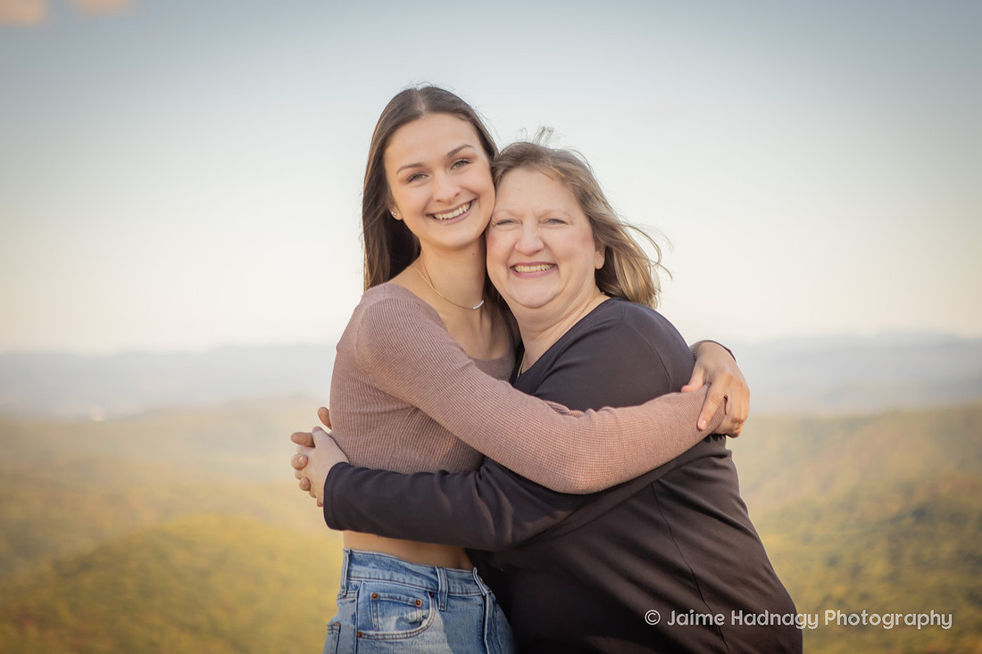Family Photos with Teenagers in the Mountains | Asheville Photographer
