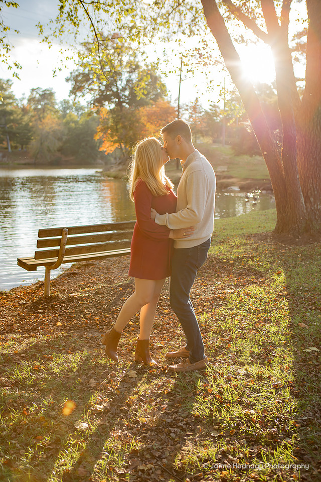 Engagement Session at Lake Louise | Asheville Photographer