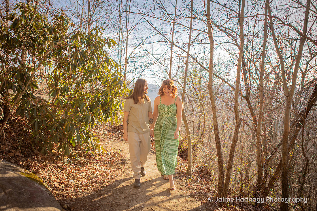 Mountain Engagement Session | Asheville Couples Photographer
