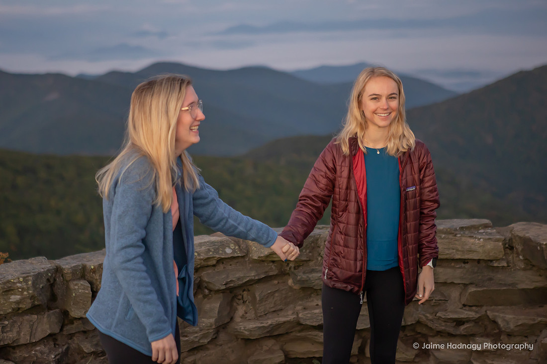 WNC Mountain Proposal LBGTQ | Asheville Photographer