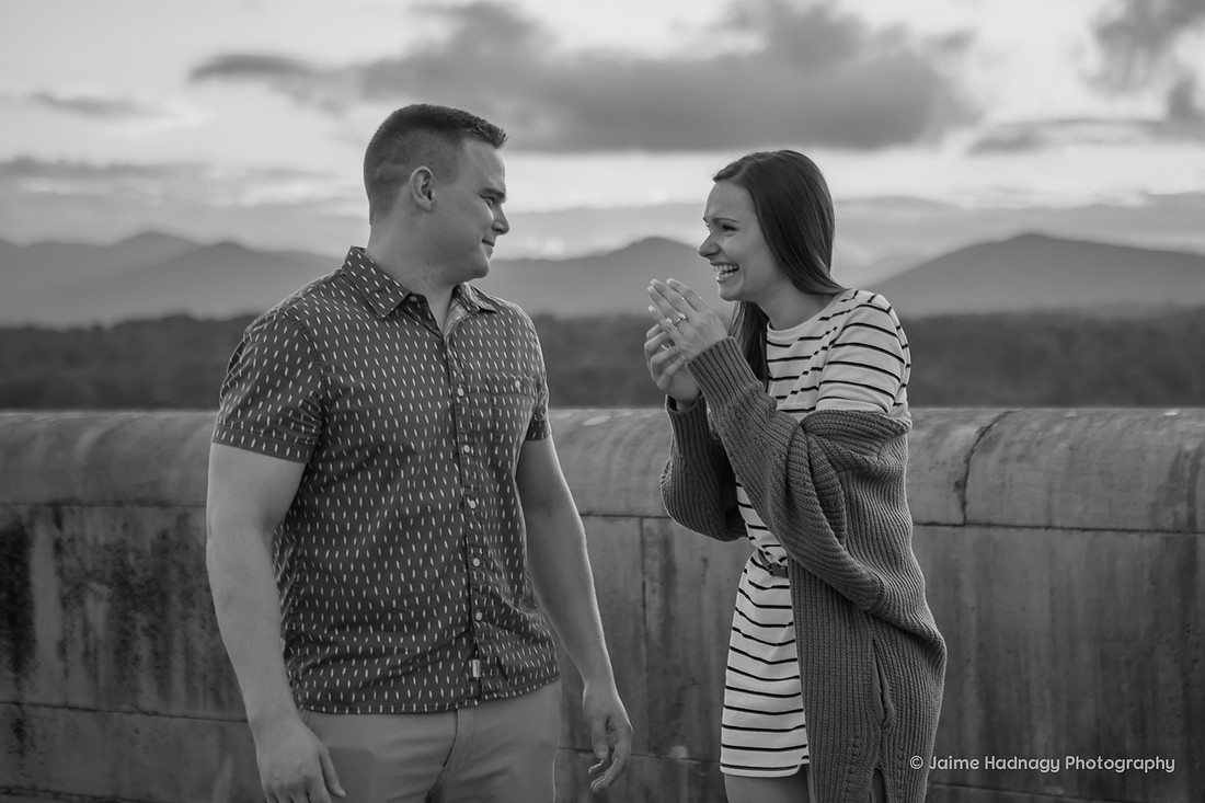 Asheville Surprise Proposal Photographer at The Biltmore