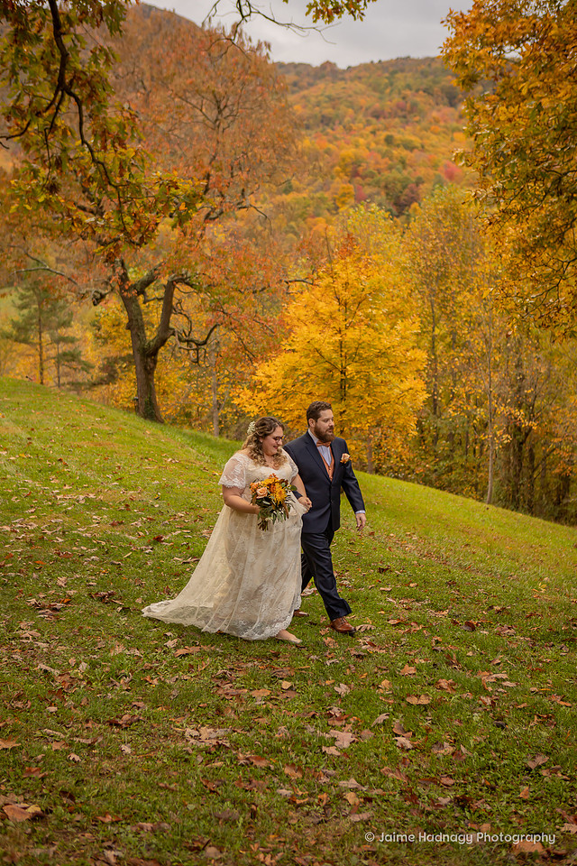 Leaf Season  Autumn Wedding in NC | Asheville Photographer