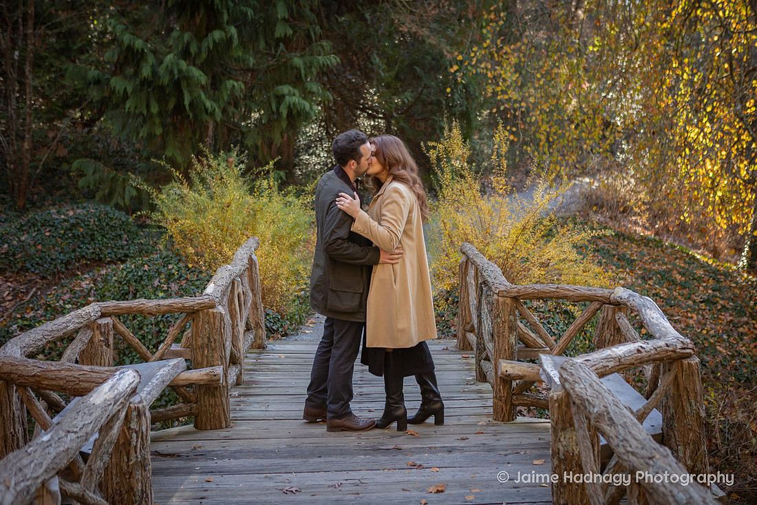 Surprise Proposal at the Biltmore Estate Bass Pond | Asheville Engagement Photographer