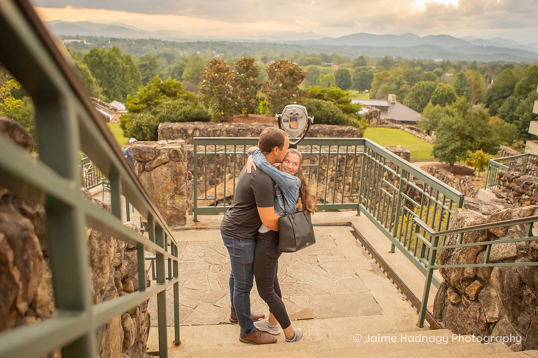 Getting Engaged at The Grove Park Inn | Asheville Proposal Photography