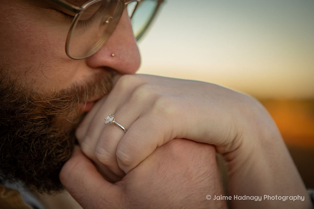 Hendersonville Vineyard Engagement Photos