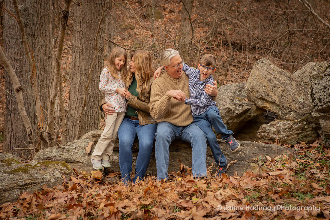 Sweet Outdoor Fall Family Photography Session | Asheville Photographer