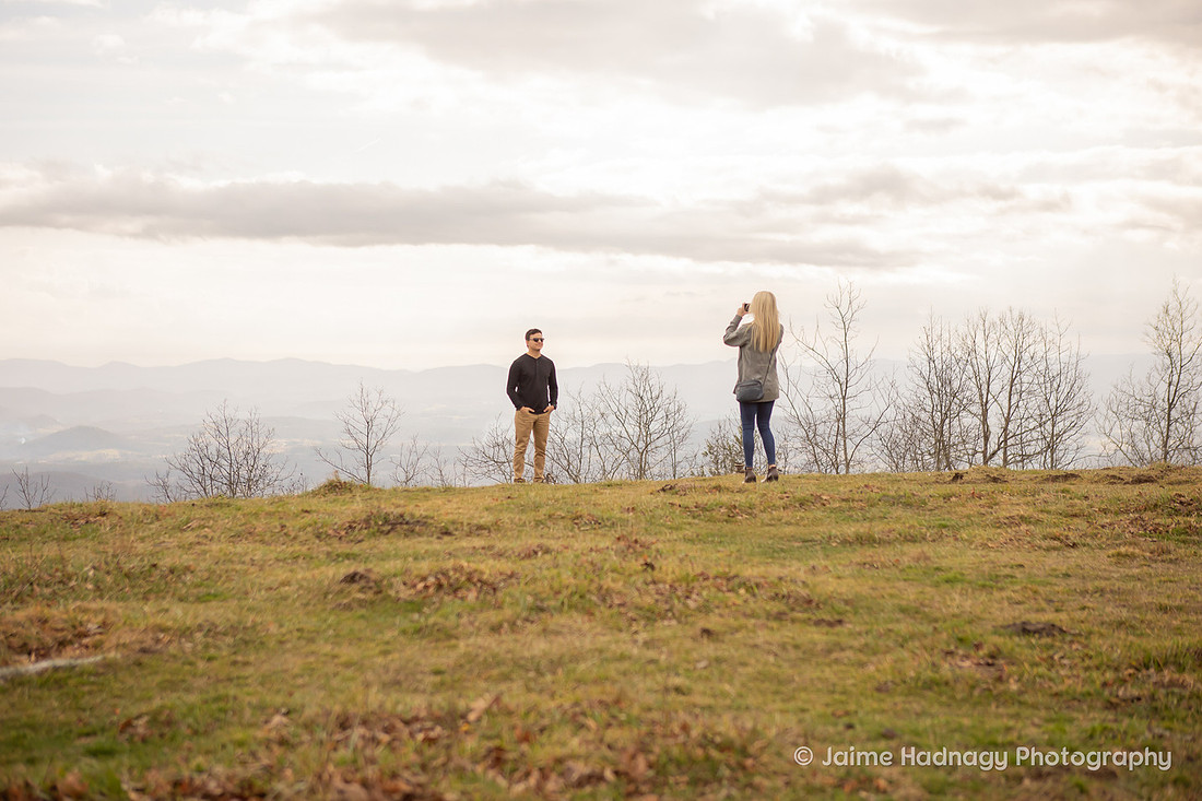Surprise Proposal Photographer Asheville