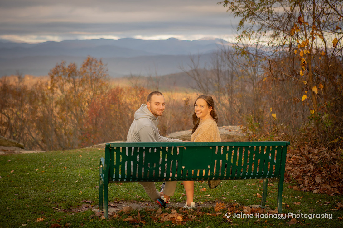 Engagement Photos in Hendersonville, NC