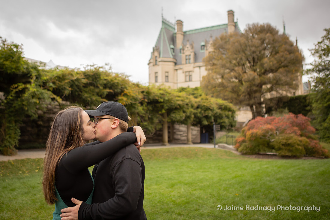 Engagement at Biltmore Estate | Asheville Proposal Photography