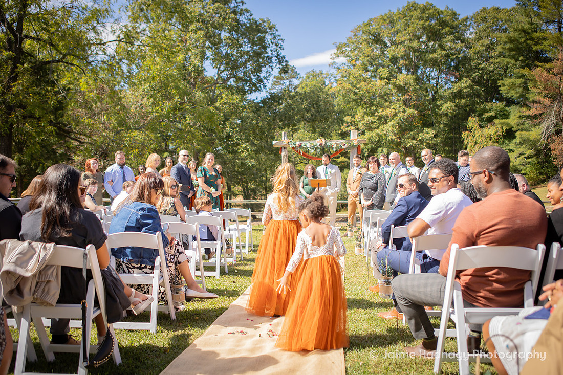 Wedding Ceremony Photos | Asheville Photographer