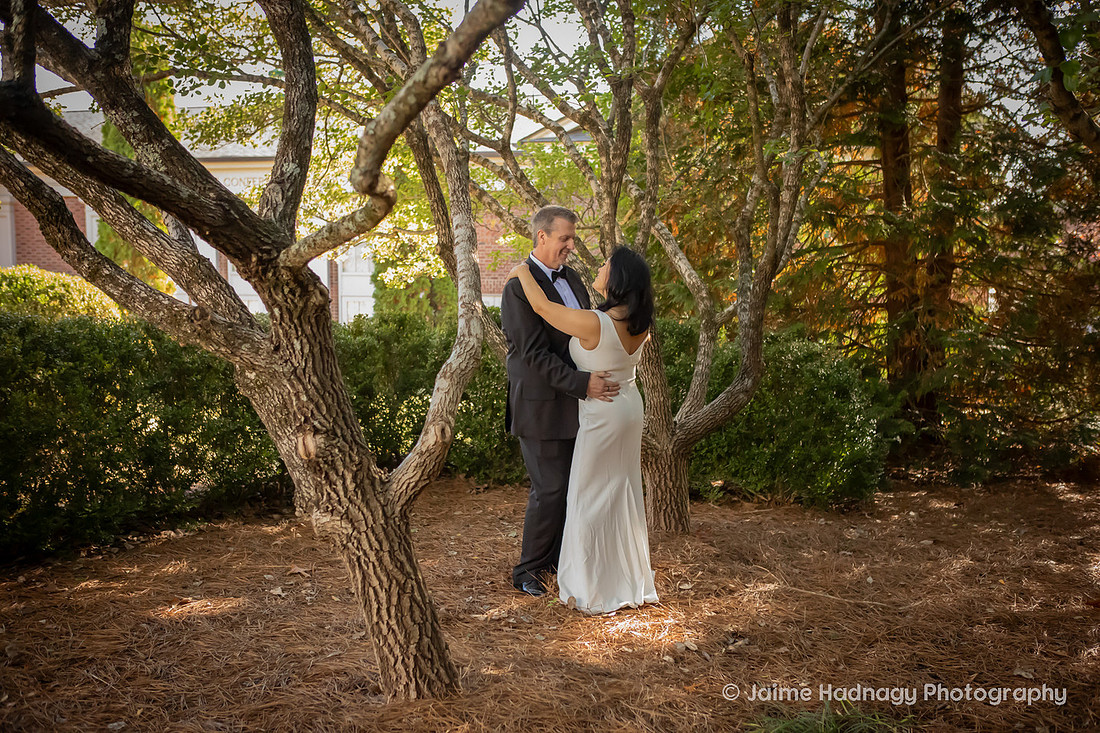 Beautiful Outdoor Wedding Photography at Furman University in Greenville SC