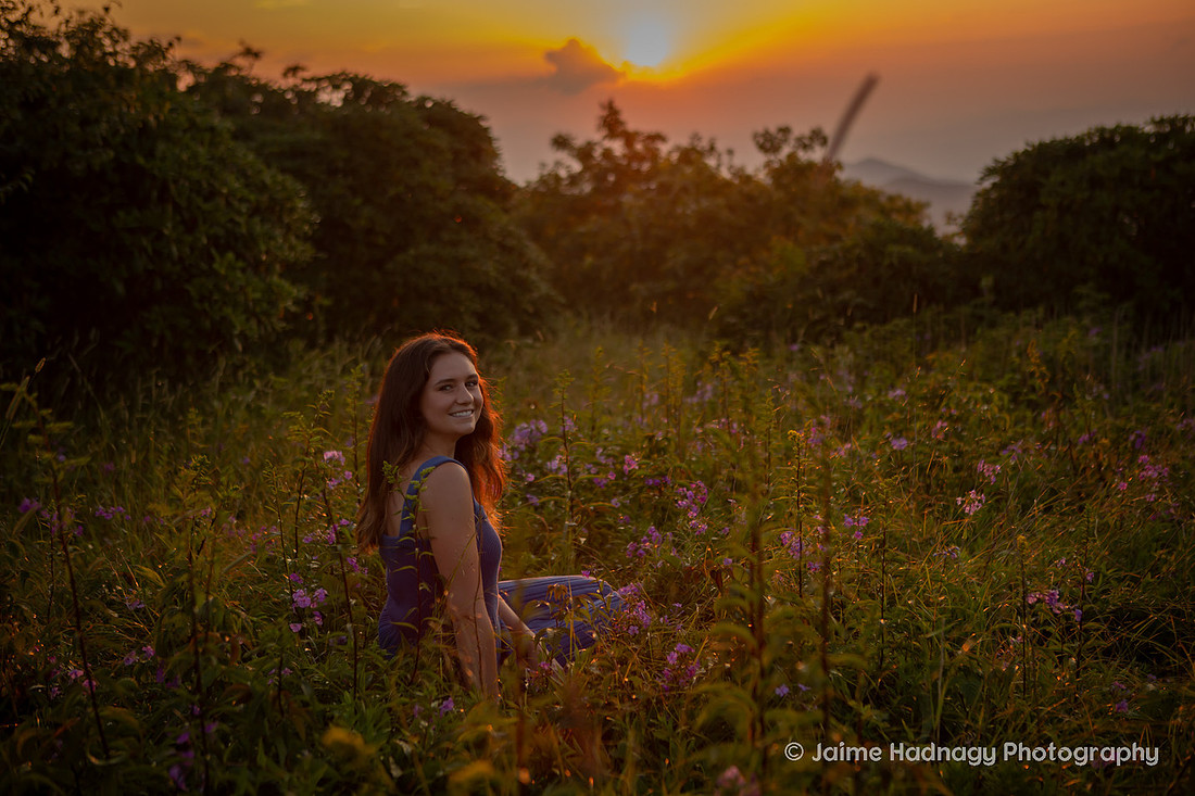 Golden Hour Outdoor Hiking Photo Session | Asheville Family Photographer