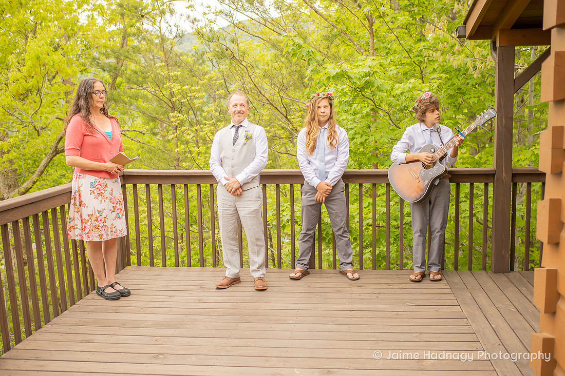 Wedding at a Cabin in Hot Springs | Asheville Photographer