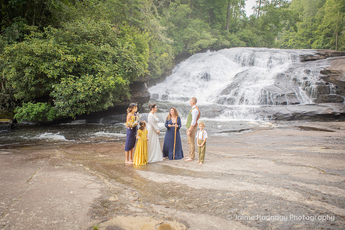 Dupont State Forest Elopement Photography