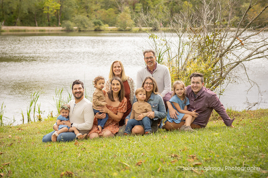 Extended Family Photos in the Park | Asheville Professional Photographer