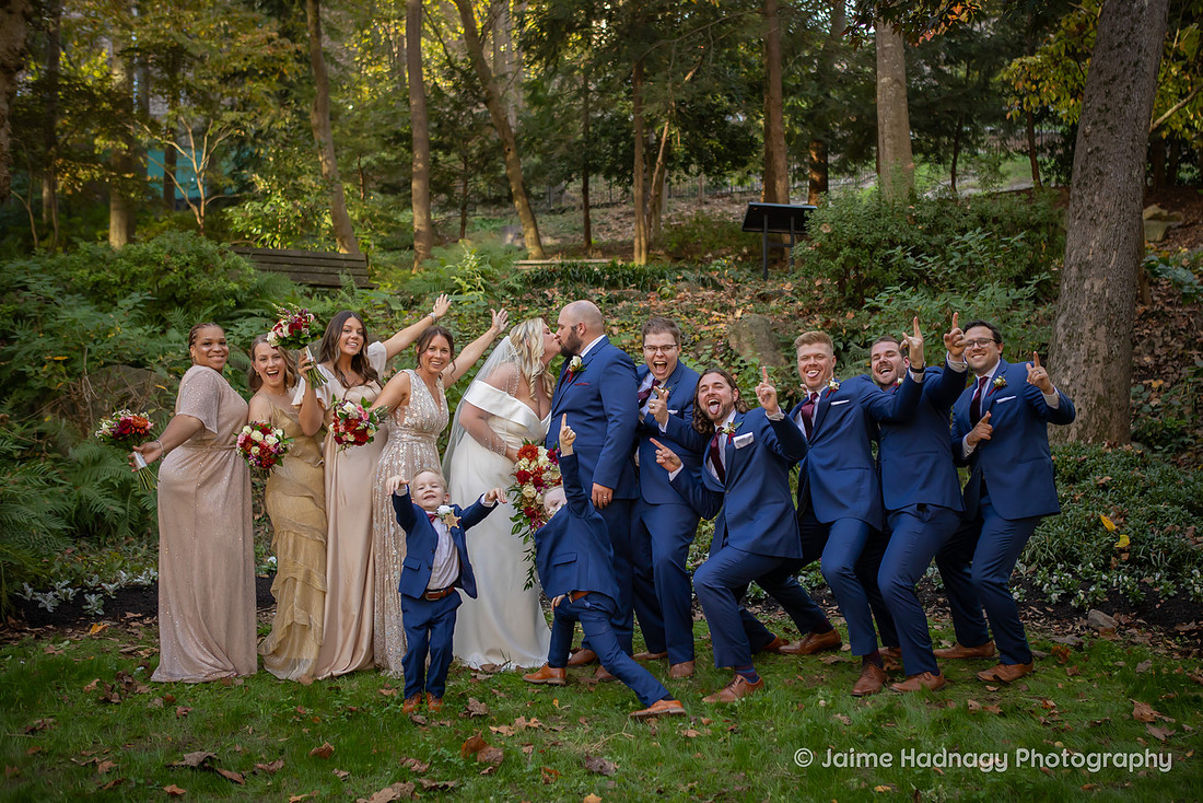 Outdoor Wedding at Falls Park in Greenville SC | Asheville Photographer | Destination Wedding