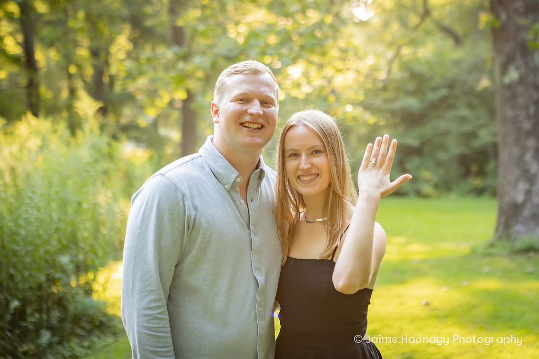 Asheville Engagement Photogrpaher | Botanical Gardens Couples Photos