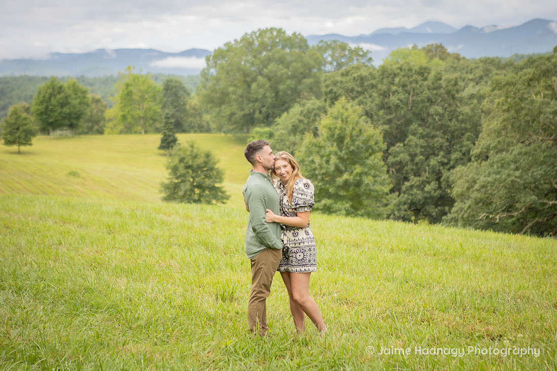 Asheville Engagement Session at BIltmore Estate