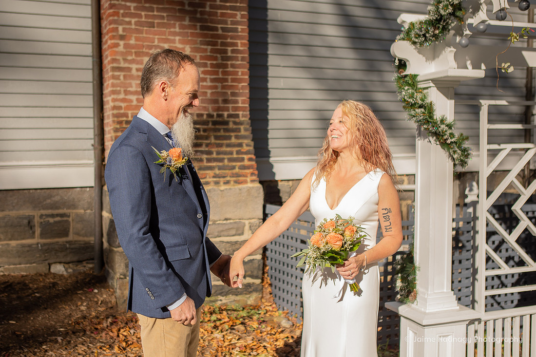 Asheville wedding day photography at The Wright Inn and Carriage House | Elopement Photographer
