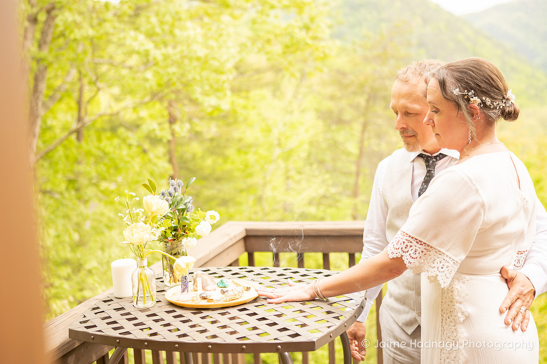 Romantic Elopement Photography in Hot Springs NC | Asheville Photographer