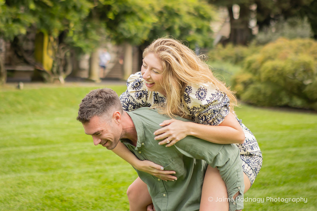 Asheville Engagement Session at BIltmore Estate