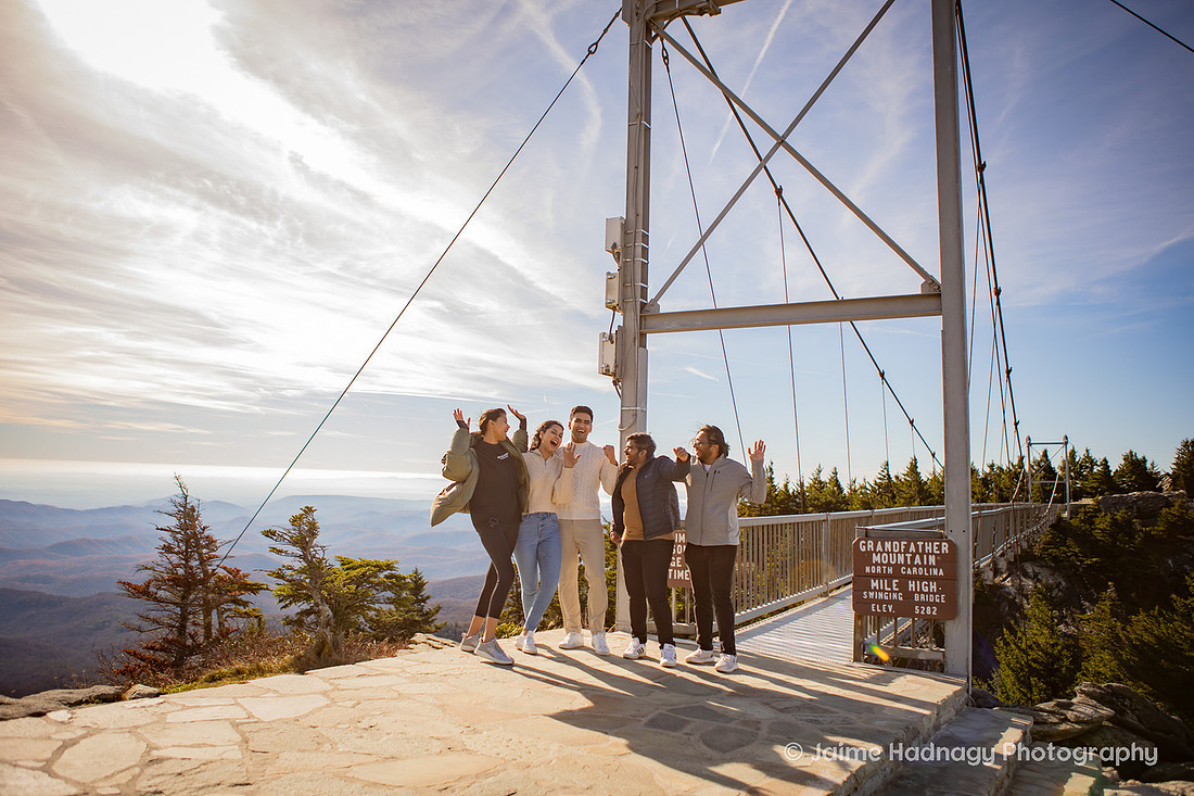 Romantic Proposal in the mountians | Asheville Photographer