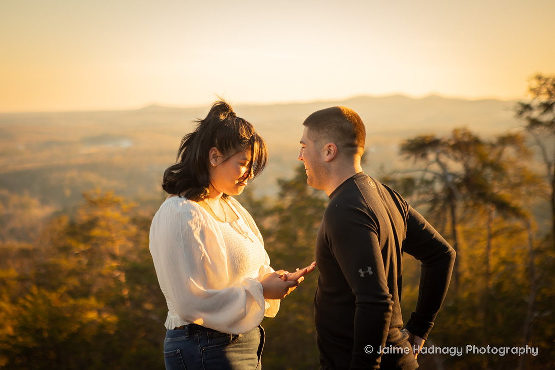Beautiful Mountain Engagement Session | Asheville Proposal Photographer