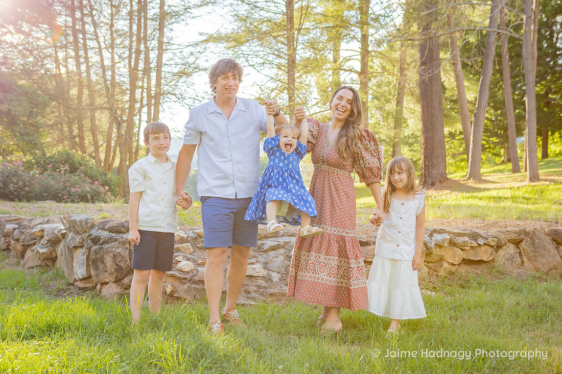 Outdoor Fall Family Photos | Asheville Photographer