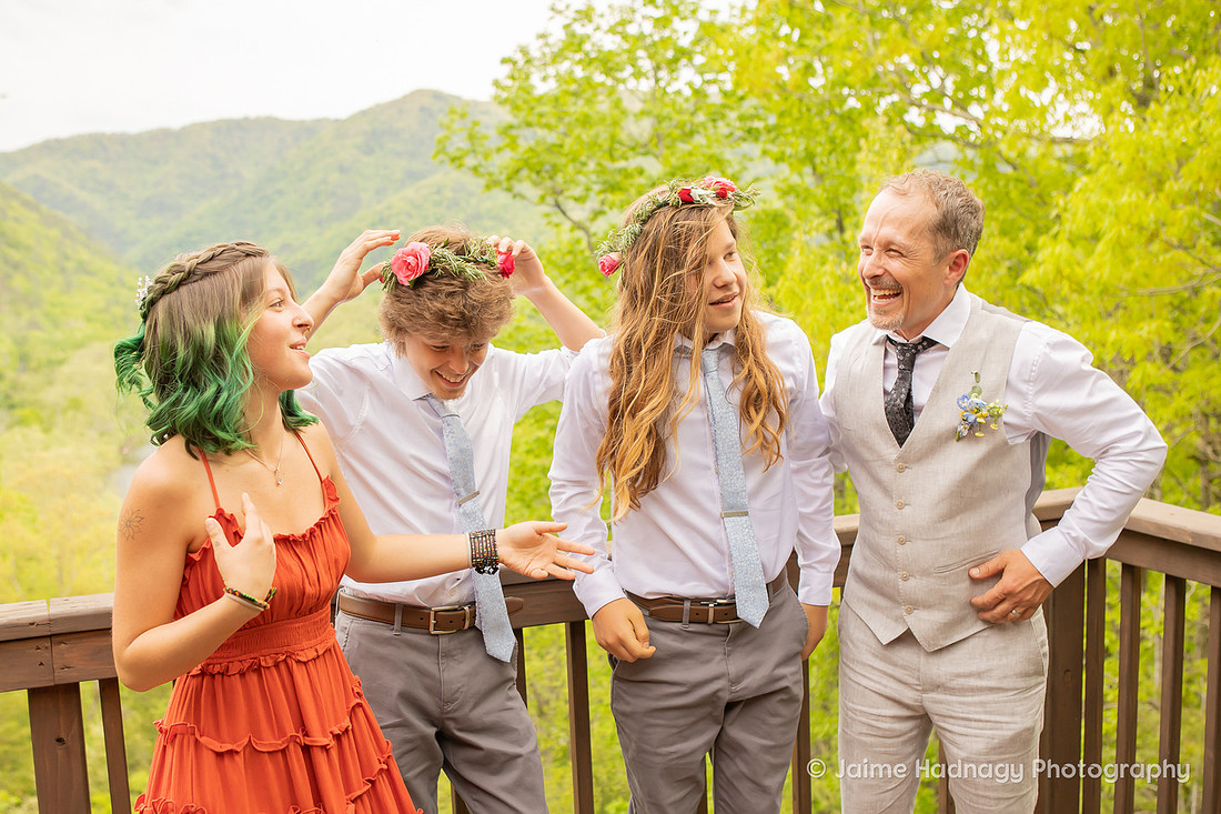 Hot Springs Wedding Photos | Asheville Wedding Photographer | Nature Elopement