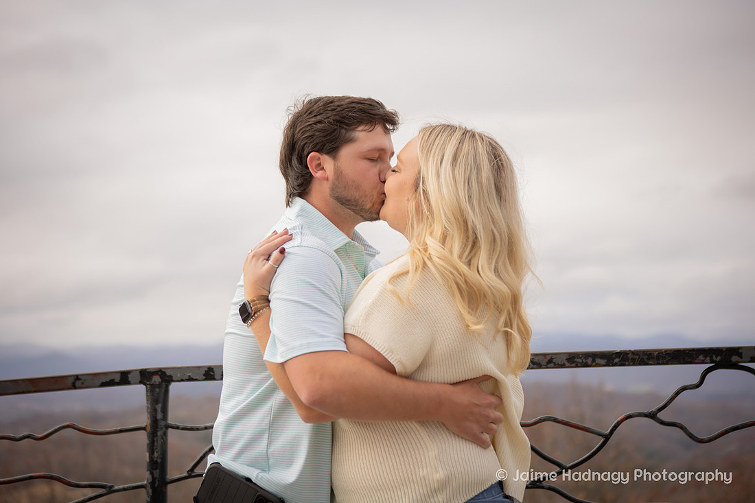 Hendersonville NC Engagement in the Mountains