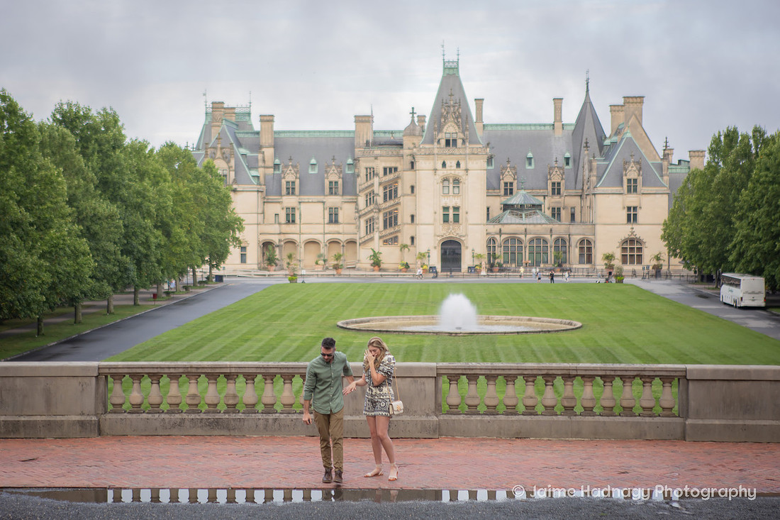 Proposal at The Biltmore Estate | Asheville Engagement Photographer