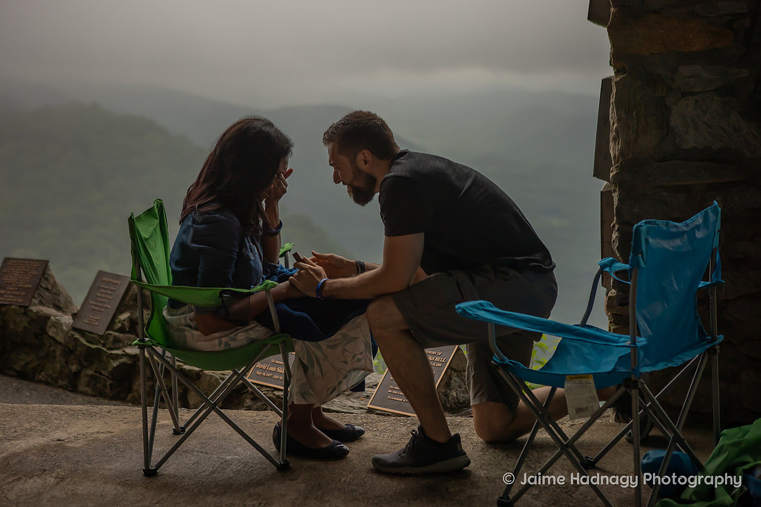 Proposal Photography at Pretty Place