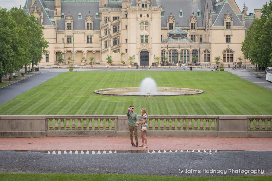 Proposal at The Biltmore Estate | Asheville Engagement Photographer