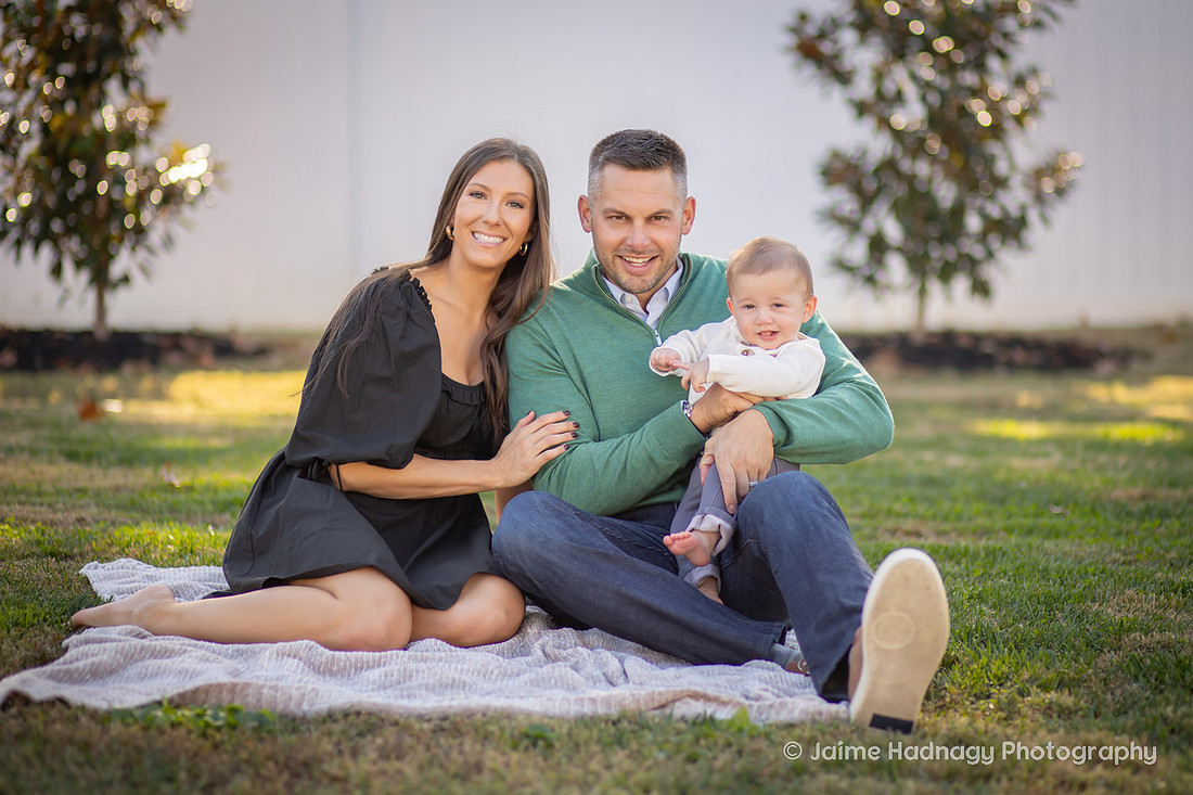 Family Photos with Infant Baby | Asheville Family Photographer