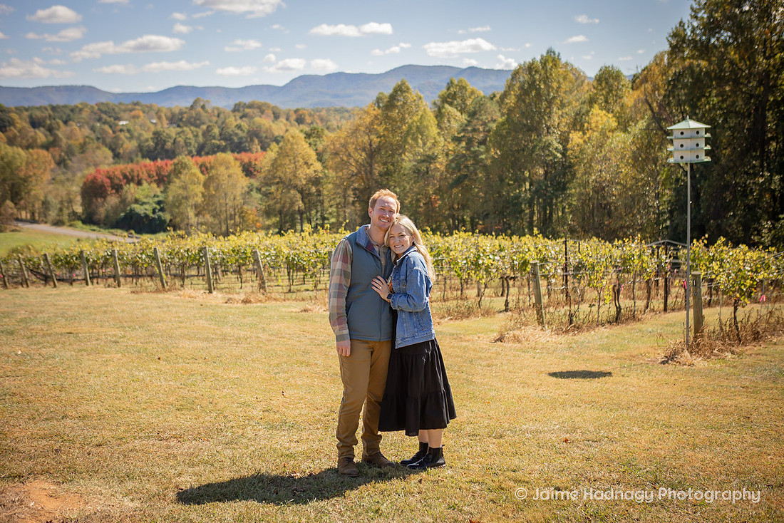 Vineyard Proposal | Asheville Engagement Photographer