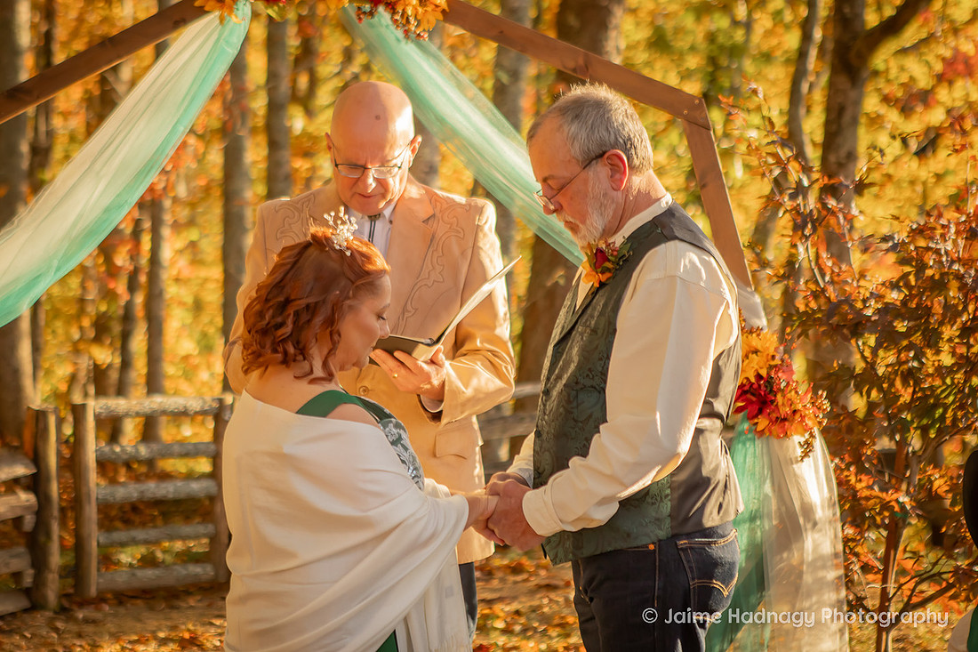 Asheville Wedding Photographer Fall Wedding in the Mountains