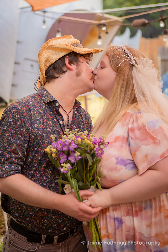 Getting Married at Fleetwoods Rock n Roll Chapel | Asheville Elopement Photographer