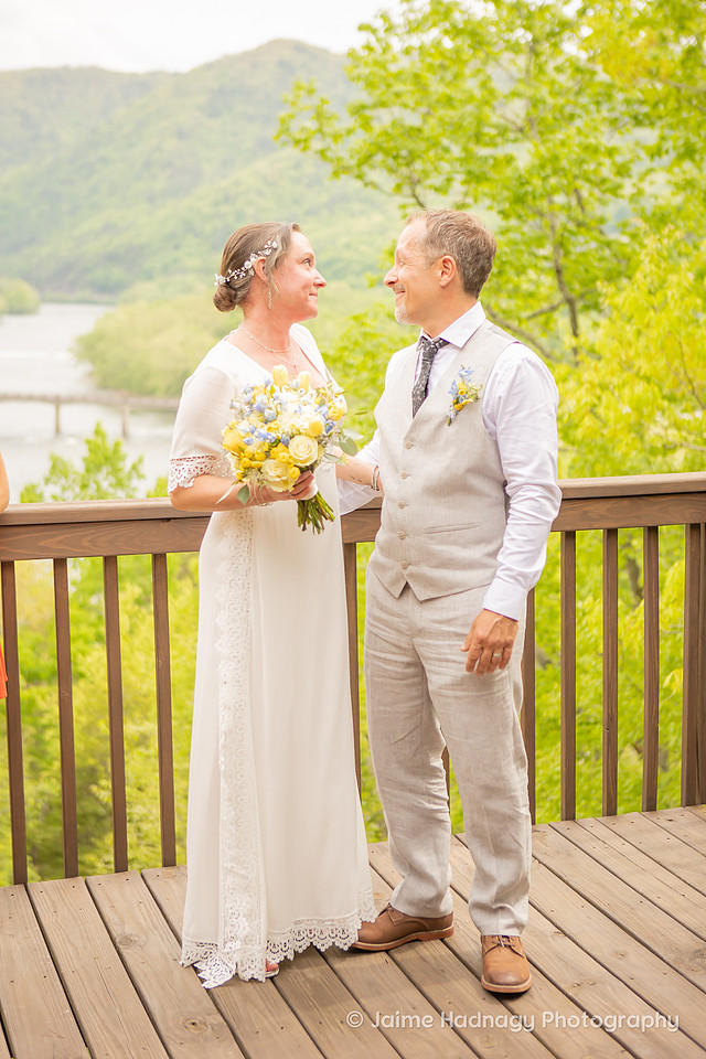 Asheville Elopement Photographer | Hot Springs NC Micro Wedding