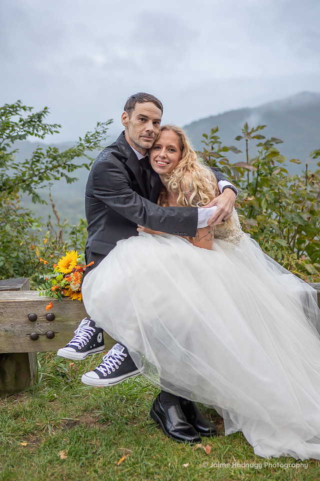 Asheville Elopement Photography | Mountain Wedding Photo Session