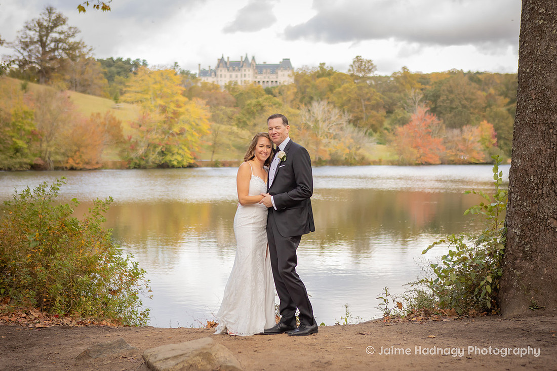 Bride and Groom Photography at the Biltmore Estate in Asheville NC