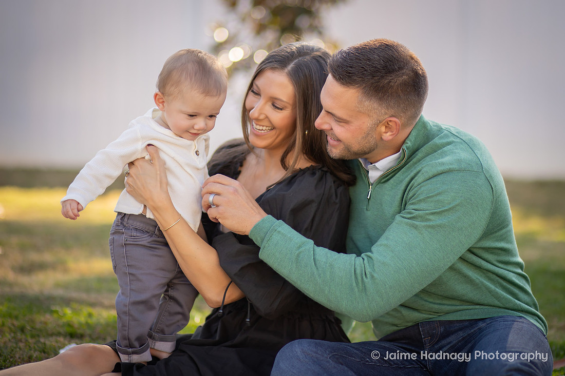Family Photos with Infant Baby | Asheville Family Photographer