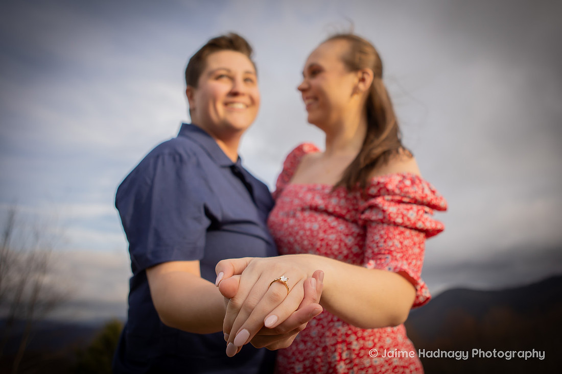 Engagement Photography at The Swag in Waynesville NC | Asheville Proposal Photographer