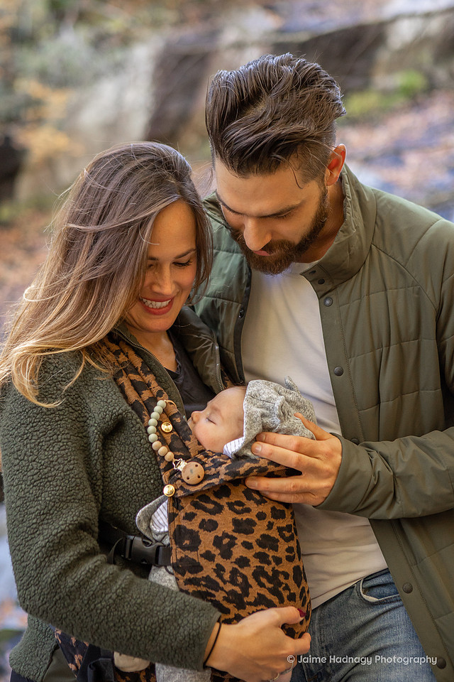 Asheville Proposal Photographer goes to Linville Falls Waterfall Hike