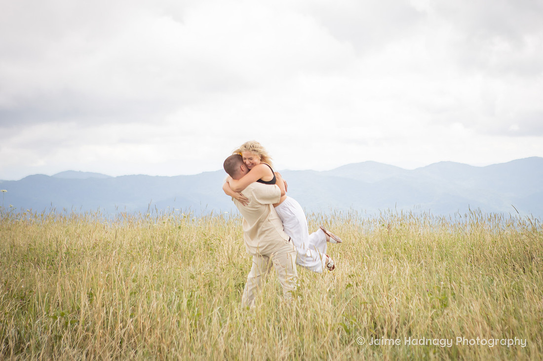 Romantic Hiking Proposal | Asheville Engagement Photographer